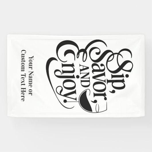 名前をカスタムする/文字sip、サバー楽しむ、 横断幕 (横)