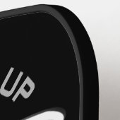 名前をカスタムする&文字UFO宇宙船 ピックルボールラケット (左詳細)