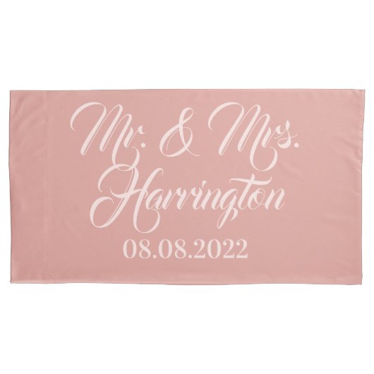 名前をカスタムする、日付および色の枕カバー 枕カバー (正面左)