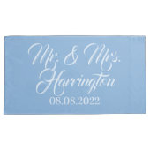 名前をカスタムする、日付および色の枕カバー 枕カバー (正面右)