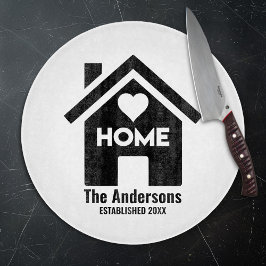 名前をカスタムする&日付引っ越し祝いパーティーホーム カッティングボード