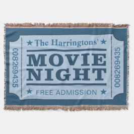名前をカスタムする「映画チケット」投毛機 スローブランケット