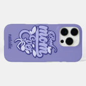 名前をカスタムする「最高のマ・エバー」 Case-Mate iPhoneケース (裏面 (横))