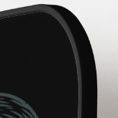 名前をカスタムする「死んだ者と戦う」ゾンビ ピックルボールラケット (左詳細)