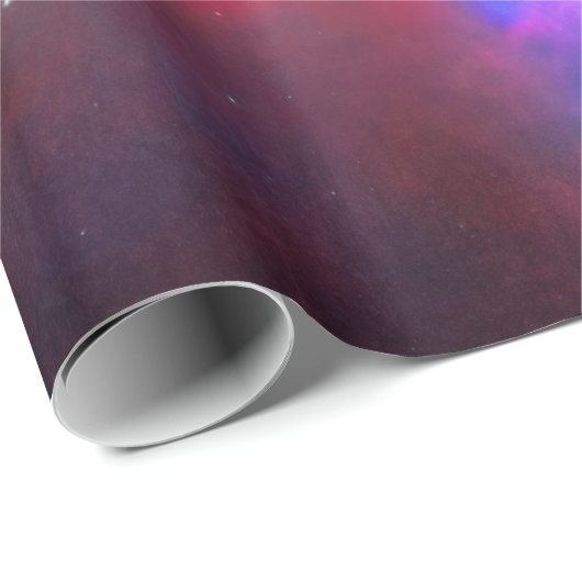 名前をカスタムする、深宇宙現象のシガーの銀河系 ラッピングペーパー (ロールコーナー)