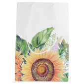 名前をカスタムする |素朴ひま結婚わ花 ミディアムペーパーバッグ (裏面)