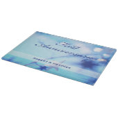 名前をカスタムする、結婚一周年記念 カッティングボード (角)