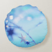 名前をカスタムする、結婚一周年記念 ラウンドクッション (裏面)