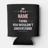 名前をカスタムする 缶クーラー (裏面)