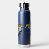 名前をカスタムする「行った魚釣り」 ウォーターボトル (左面)