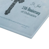 名前をカスタムする・記念日の叙勲、司祭 カッティングボード (角)