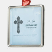 名前をカスタムする・記念日の叙勲、司祭 メタルオーナメント (左)