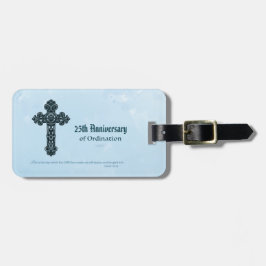 名前をカスタムする・記念日の叙勲、司祭 ラゲッジタグ