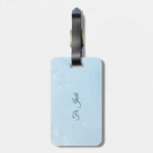 名前をカスタムする・記念日の叙勲、司祭 ラゲッジタグ (裏面縦)