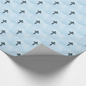 名前をカスタムする・記念日の叙勲、司祭 ラッピングペーパー (コーナー)