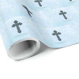 名前をカスタムする・記念日の叙勲、司祭 ラッピングペーパー