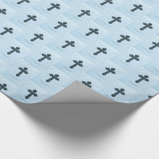 名前をカスタムする・記念日の叙勲、司祭 ラッピングペーパー (コーナー)