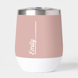 名前をカスタムする、赤面ピンク