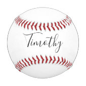 名前をカスタムする 野球ボール (正面)