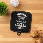 名前をカスタムする 鍋敷き (トップダウン)