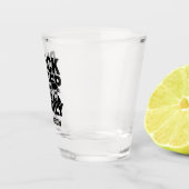 名前をカスタムする「黒い羊」 ショットグラス (右)