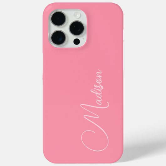 名前をカスタムする Case-Mate iPhoneケース (裏面)