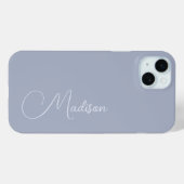 名前をカスタムする Case-Mate iPhoneケース (裏面 (横))