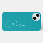 名前をカスタムする Case-Mate iPhoneケース (裏面 (横))
