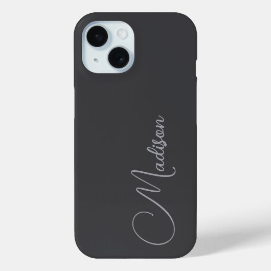 名前をカスタムする Case-Mate iPhoneケース (裏面)