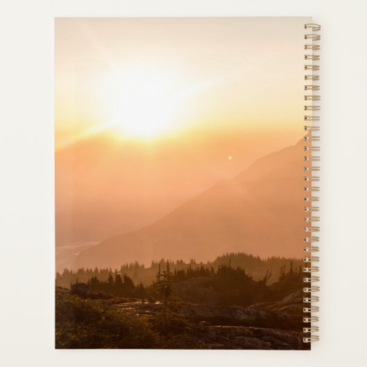 名前をカスタムする- Jeremiah 29:11日の出 プランナー手帳 (裏面)