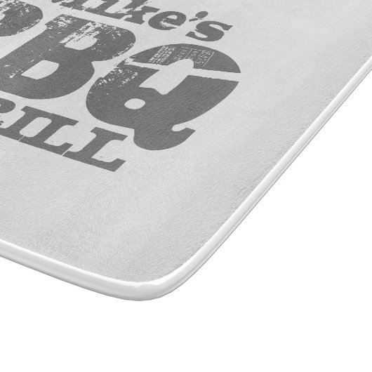 名前をカスタムするBBQグリルマスター切削盤ギフト カッティングボード (角)