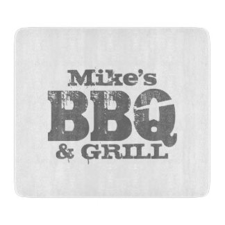 名前をカスタムするBBQグリルマスター切削盤ギフト カッティングボード