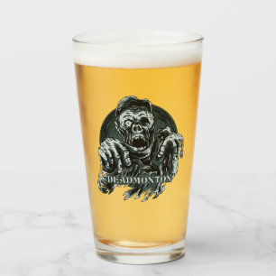 名前をカスタムするDEADMONTONのパイントガラス タンブラーグラス