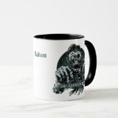 名前をカスタムするDEADMONTONのマグ マグカップ (正面右)