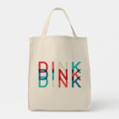 名前をカスタムするDinkピックルパーソナライズされたボールゲームチーム トートバッグ (裏面)