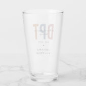 名前をカスタムするDPTドクターオブフィジカルセラピー タンブラーグラス (裏面)