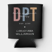 名前をカスタムするDPTドクター・オブ・フィジカルセラピー 缶クーラー (正面)