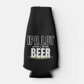 名前をカスタムするIPAロットビおもしろいクールール ボトルクーラー (正面)