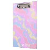 名前をカスタムするlスパカラフルルクルスレインボーガーリー クリップボード (左)