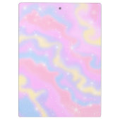 名前をカスタムするlスパカラフルルクルスレインボーガーリー クリップボード (裏面)