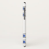 名前をカスタムするLadybugsミュージックノートiPhone Xケース Case-Mate iPhoneケース (裏面/左)