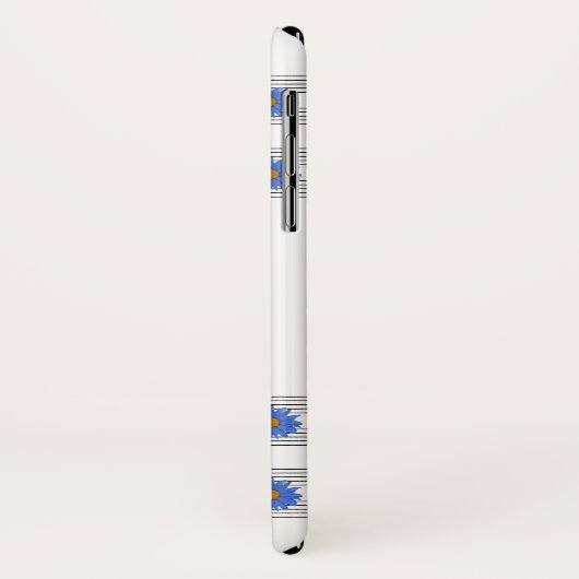 名前をカスタムするLadybugsミュージックノートiPhone Xケース Case-Mate iPhoneケース (裏面/左)