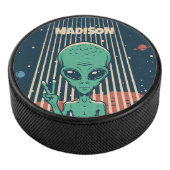 名前をカスタムするUFOエイリアン アイスホッケーパック (3/4)
