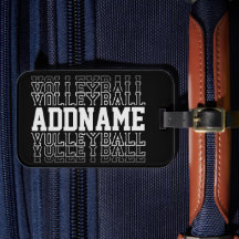 名前をカスタムするVanishing Volleyballロゴチームプレーヤー