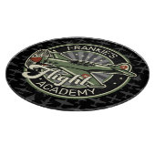 名前をカスタムするWWII軍隊ファイターウォー飛行機レトロ カッティングボード (角)