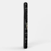 名前をカスタムするWWII軍隊ファイターウォー飛行機レトロ Case-Mate iPhoneケース (裏面/右)