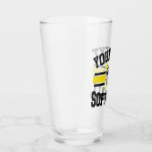 名前をパーソナライズされた追加ソフトボール選手の多様性チーム タンブラーグラス (右)