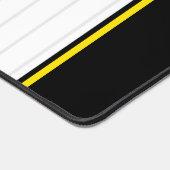 名前をパーソナライズされた追加ソフトボール選手の多様性チーム デスクマット (コーナー)