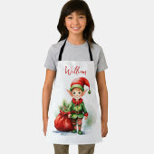 名前をパーソナライズ小妖精や小人ギフトの袋 エプロン (インサイチュ)