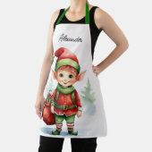 名前をパーソナライズ小妖精や小人ギフトの袋 エプロン (インサイチュ)